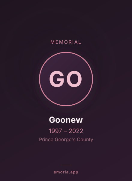 Memorial portrait of Goonew