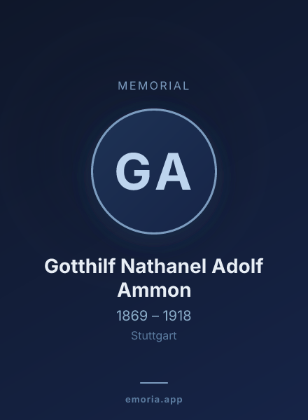 Memorial portrait of Gotthilf Nathanel Adolf Ammon