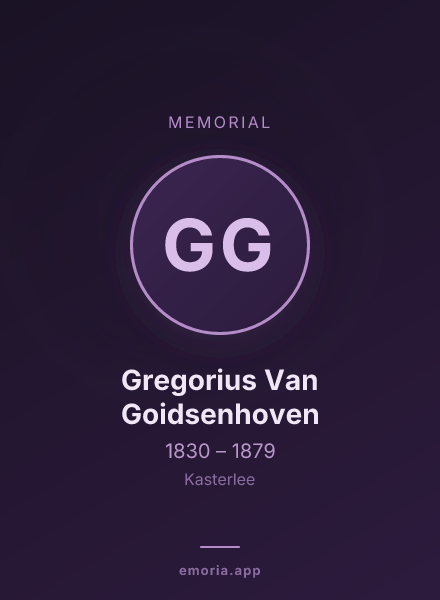 Memorial portrait of Gregorius Van Goidsenhoven