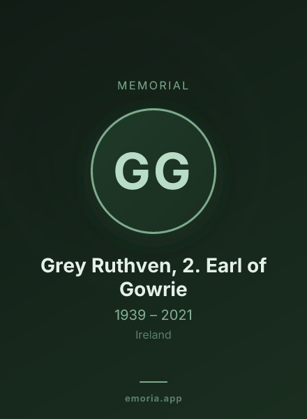 Memorial portrait of Grey Ruthven, 2. Earl of Gowrie