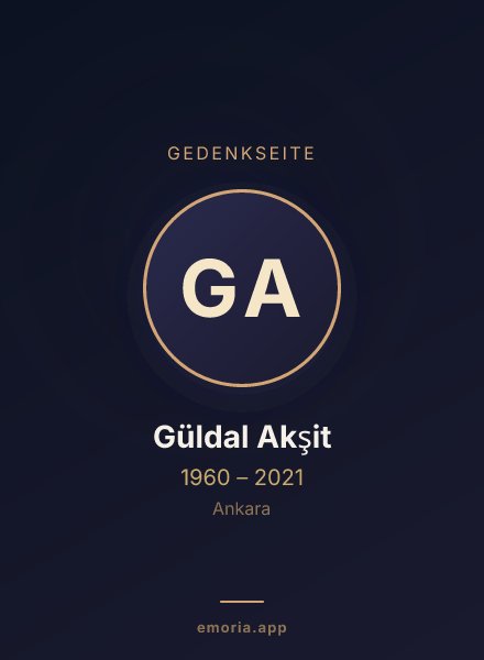 Gedenkportrait von Güldal Akşit
