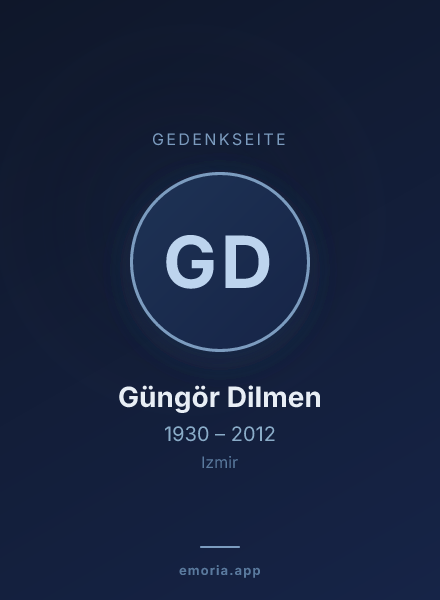 Gedenkportrait von Güngör Dilmen