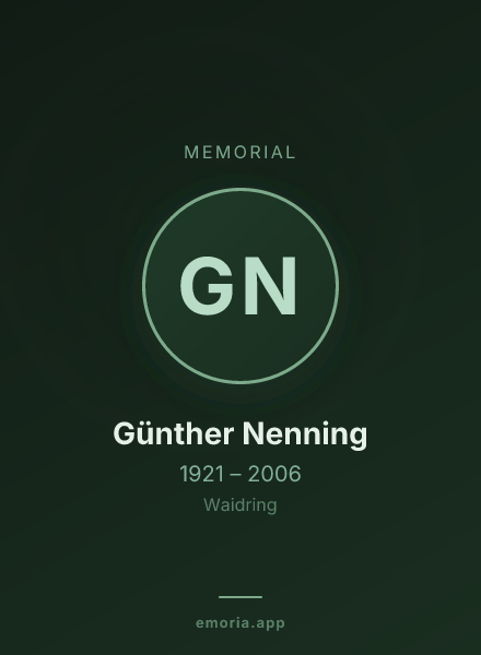 Memorial portrait of Günther Nenning