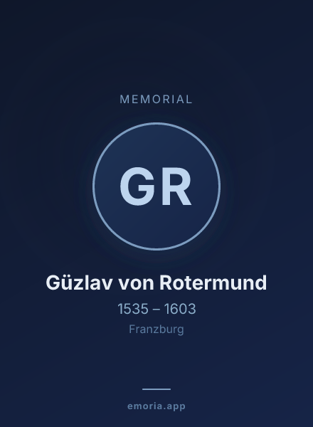 Memorial portrait of Güzlav von Rotermund