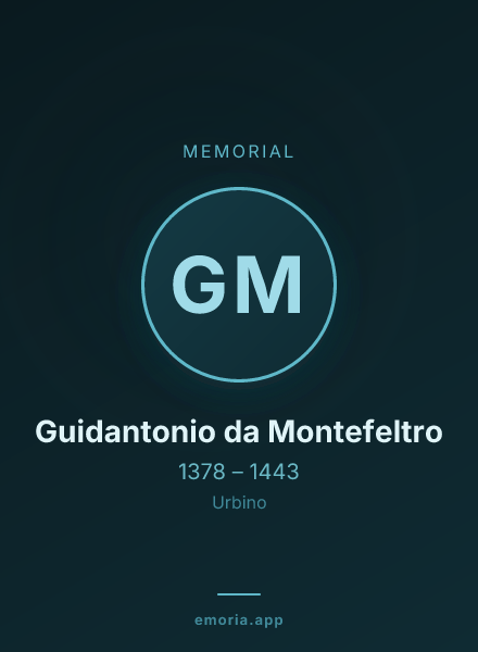 Memorial portrait of Guidantonio da Montefeltro