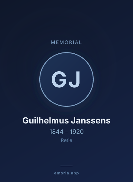 Memorial portrait of Guilhelmus Janssens
