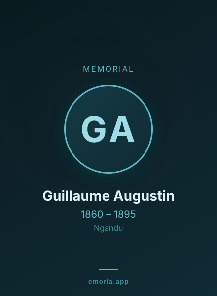 Memorial portrait of Guillaume Augustin