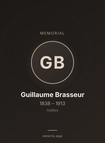 Memorial portrait of Guillaume Brasseur