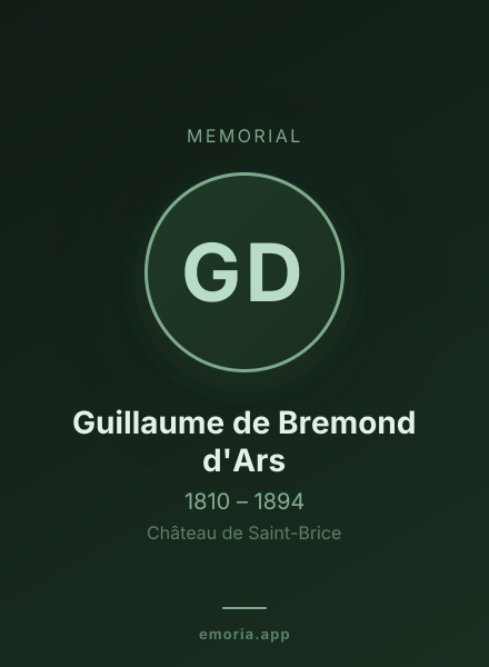 Memorial portrait of Guillaume de Bremond d'Ars