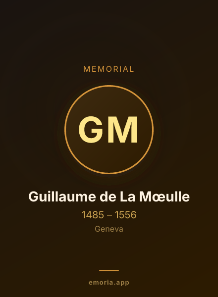 Memorial portrait of Guillaume de La Mœulle