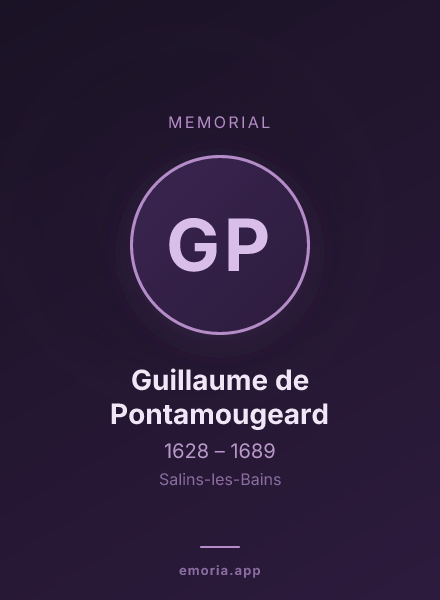 Memorial portrait of Guillaume de Pontamougeard