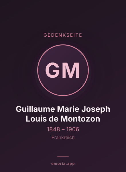 Gedenkportrait von Guillaume Marie Joseph Louis de Montozon