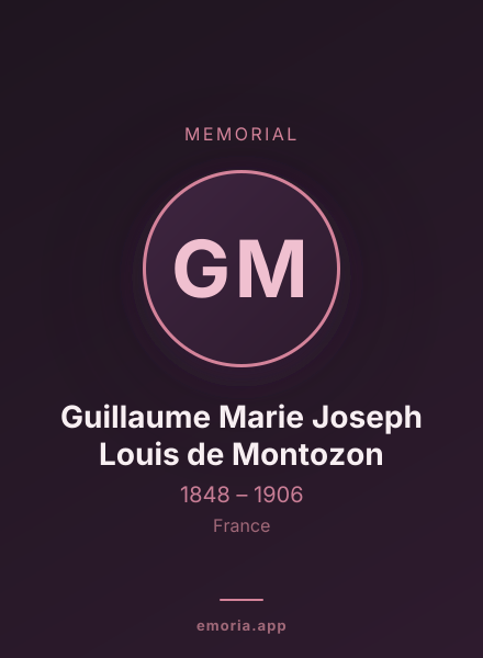 Memorial portrait of Guillaume Marie Joseph Louis de Montozon