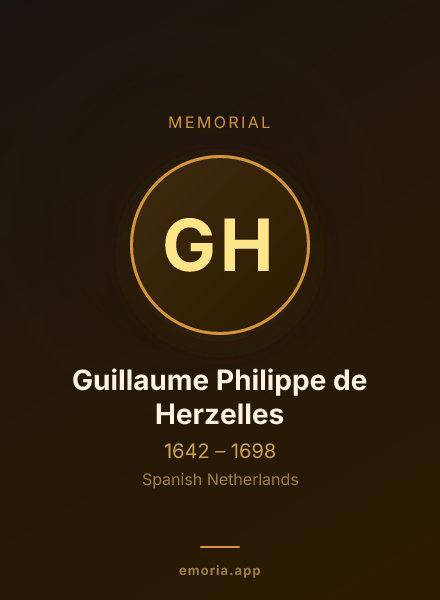 Memorial portrait of Guillaume Philippe de Herzelles