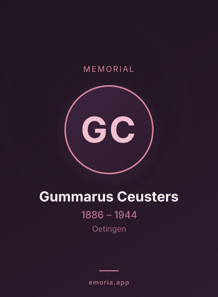 Memorial portrait of Gummarus Ceusters