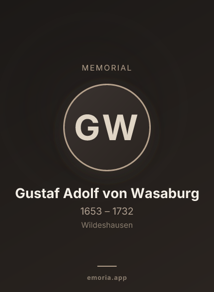 Memorial portrait of Gustaf Adolf von Wasaburg