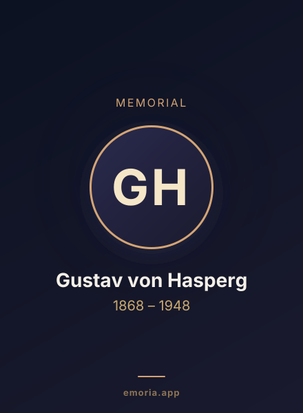 Memorial portrait of Gustav von Hasperg