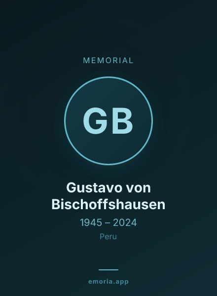Memorial portrait of Gustavo von Bischoffshausen