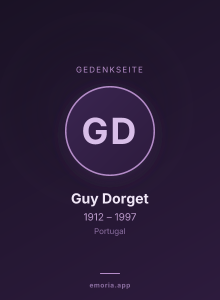 Gedenkportrait von Guy Dorget