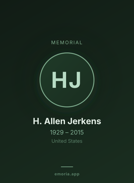 Memorial portrait of H. Allen Jerkens