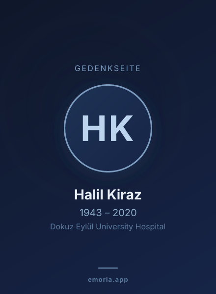 Gedenkportrait von Halil Kiraz