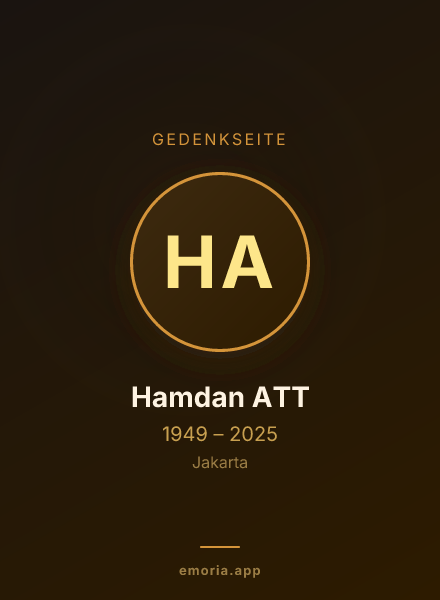 Gedenkportrait von Hamdan ATT