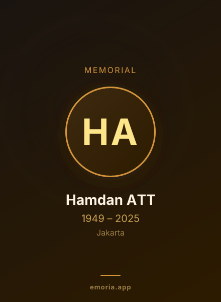 Memorial portrait of Hamdan ATT