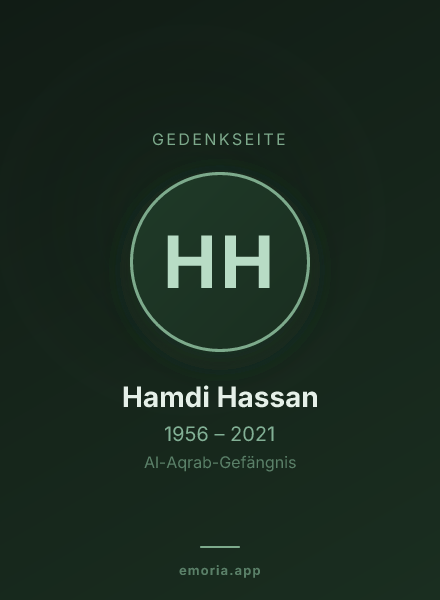 Gedenkportrait von Hamdi Hassan