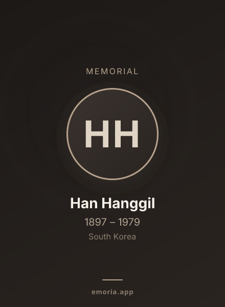 Memorial portrait of Han Hanggil