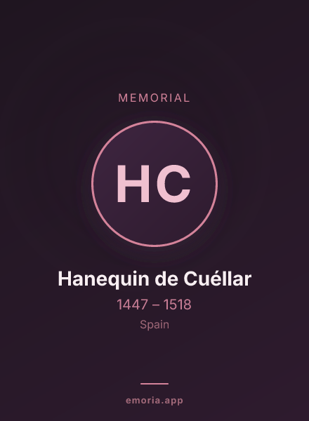 Memorial portrait of Hanequin de Cuéllar