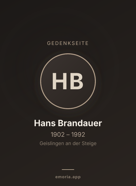 Gedenkportrait von Hans Brandauer