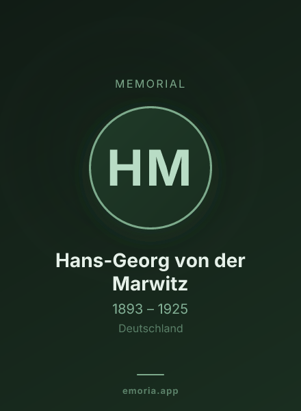 Memorial portrait of Hans-Georg von der Marwitz
