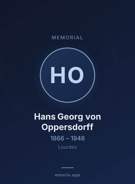 Memorial portrait of Hans Georg von Oppersdorff