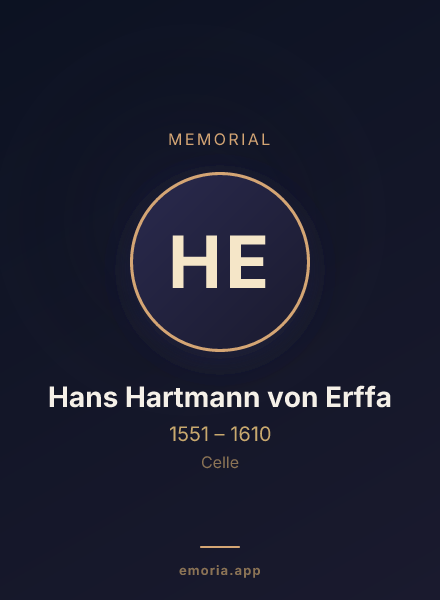 Memorial portrait of Hans Hartmann von Erffa