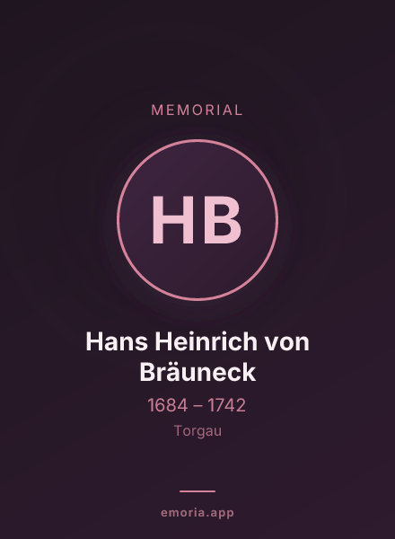 Memorial portrait of Hans Heinrich von Bräuneck