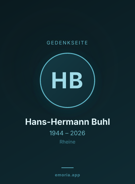 Gedenkportrait von Hans-Hermann Buhl