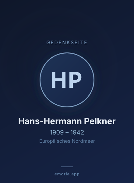 Gedenkportrait von Hans-Hermann Pelkner