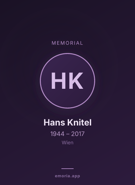 Memorial portrait of Hans Knitel
