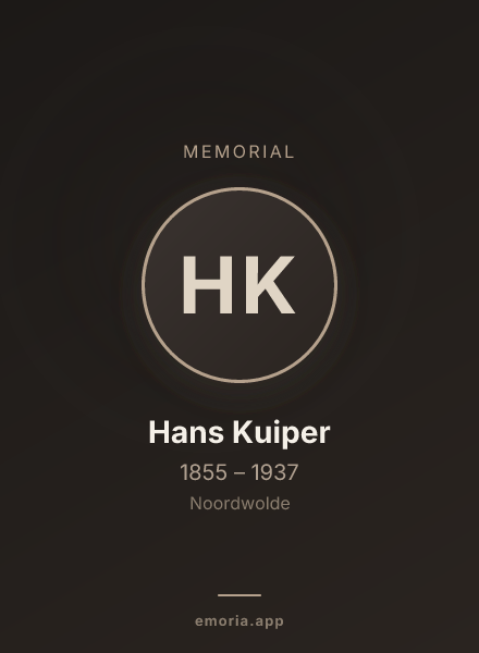 Memorial portrait of Hans Kuiper