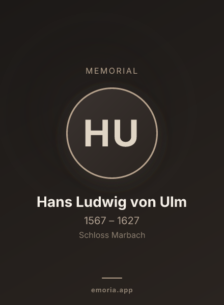 Memorial portrait of Hans Ludwig von Ulm