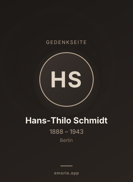 Gedenkportrait von Hans-Thilo Schmidt