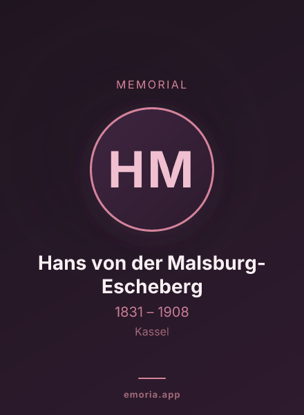 Memorial portrait of Hans von der Malsburg-Escheberg
