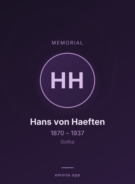 Memorial portrait of Hans von Haeften