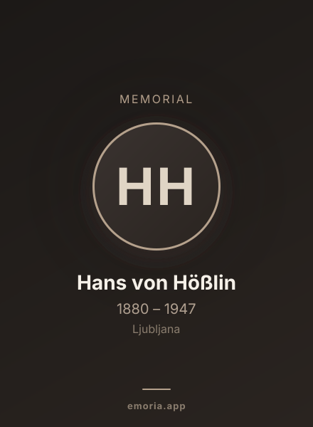 Memorial portrait of Hans von Hößlin