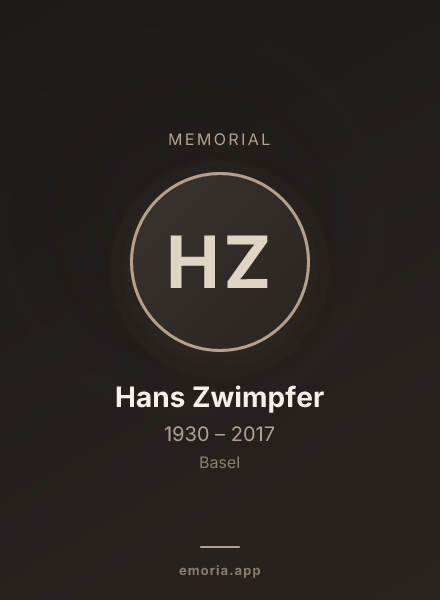 Memorial portrait of Hans Zwimpfer