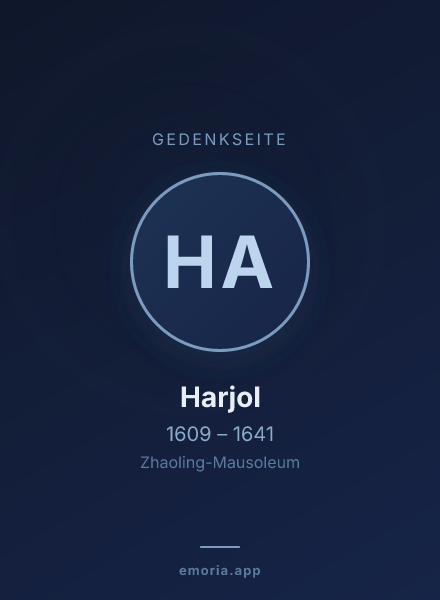 Gedenkportrait von Harjol
