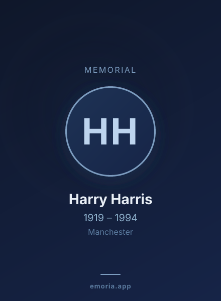 Memorial portrait of Harry Harris