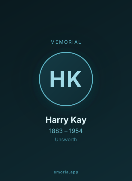 Memorial portrait of Harry Kay
