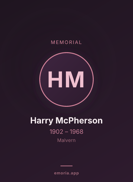 Memorial portrait of Harry McPherson