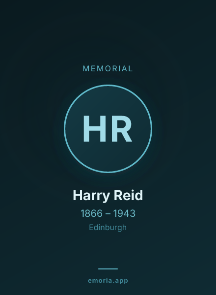 Memorial portrait of Harry Reid